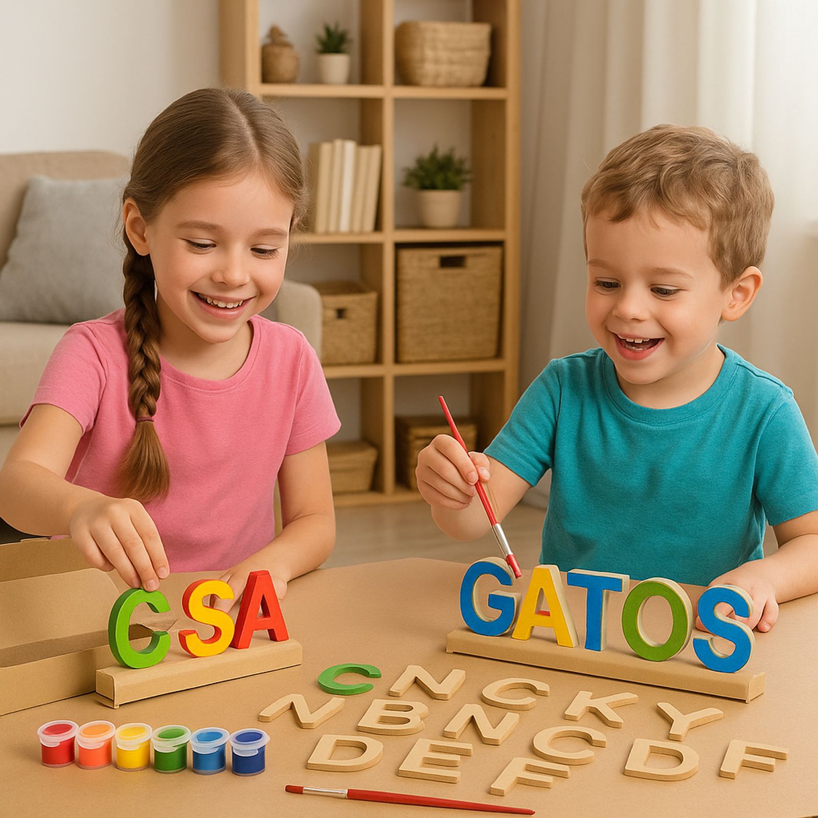 Set de letras y números