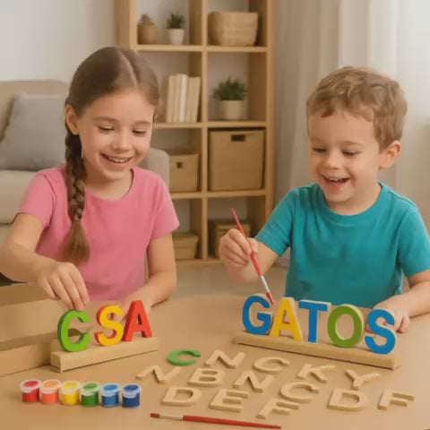 Set de letras y números