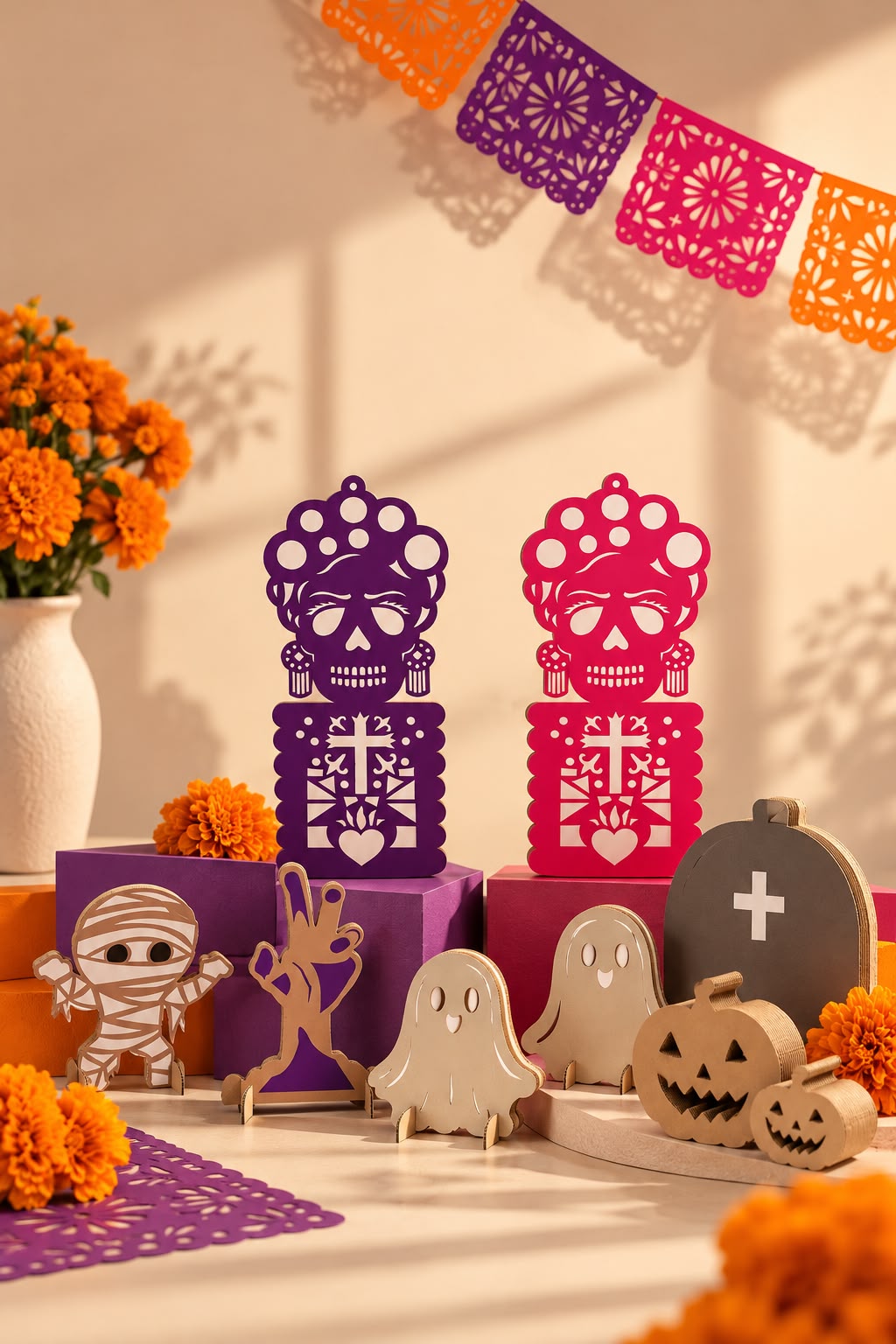 Halloween y Día de Muertos