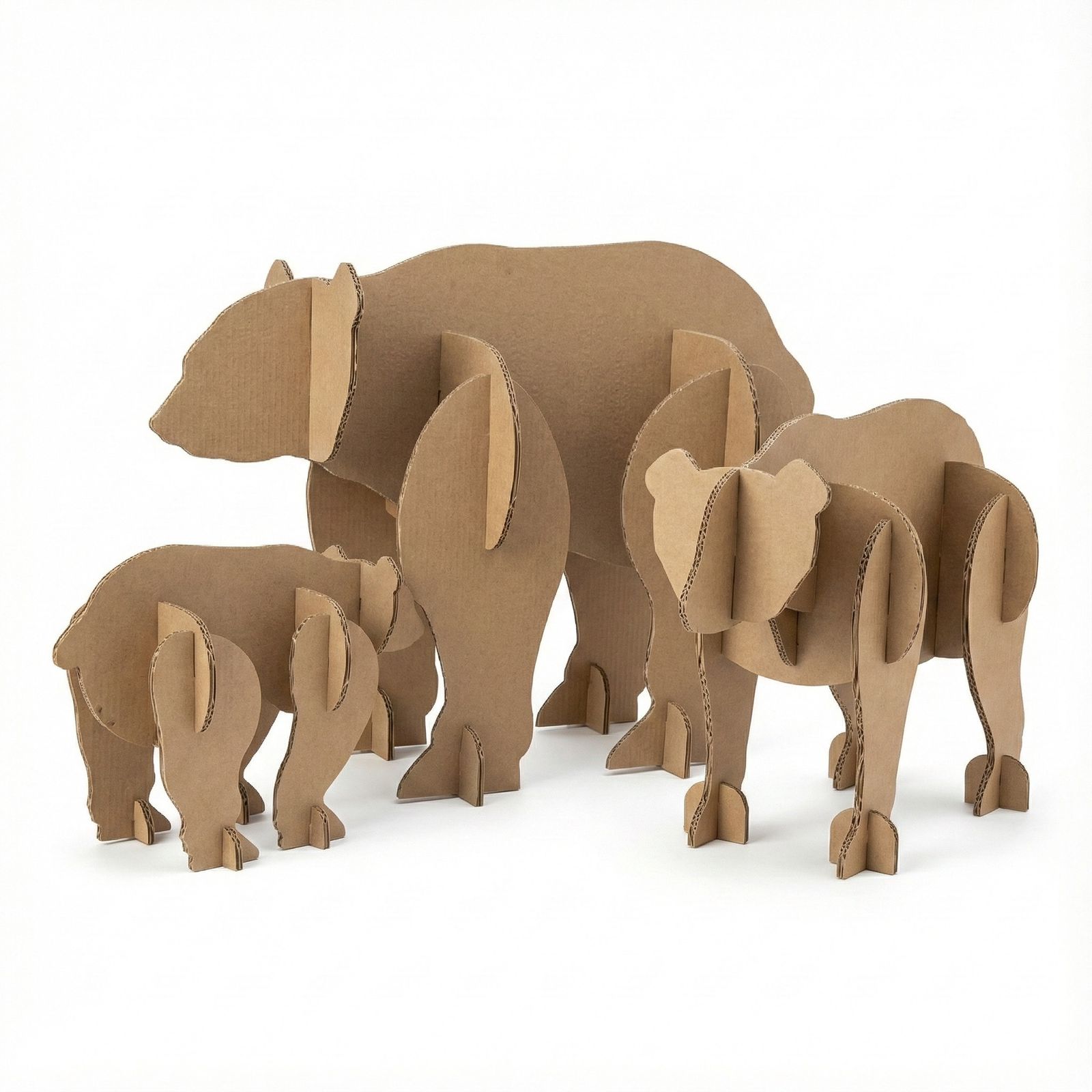 Iglú con osos polares