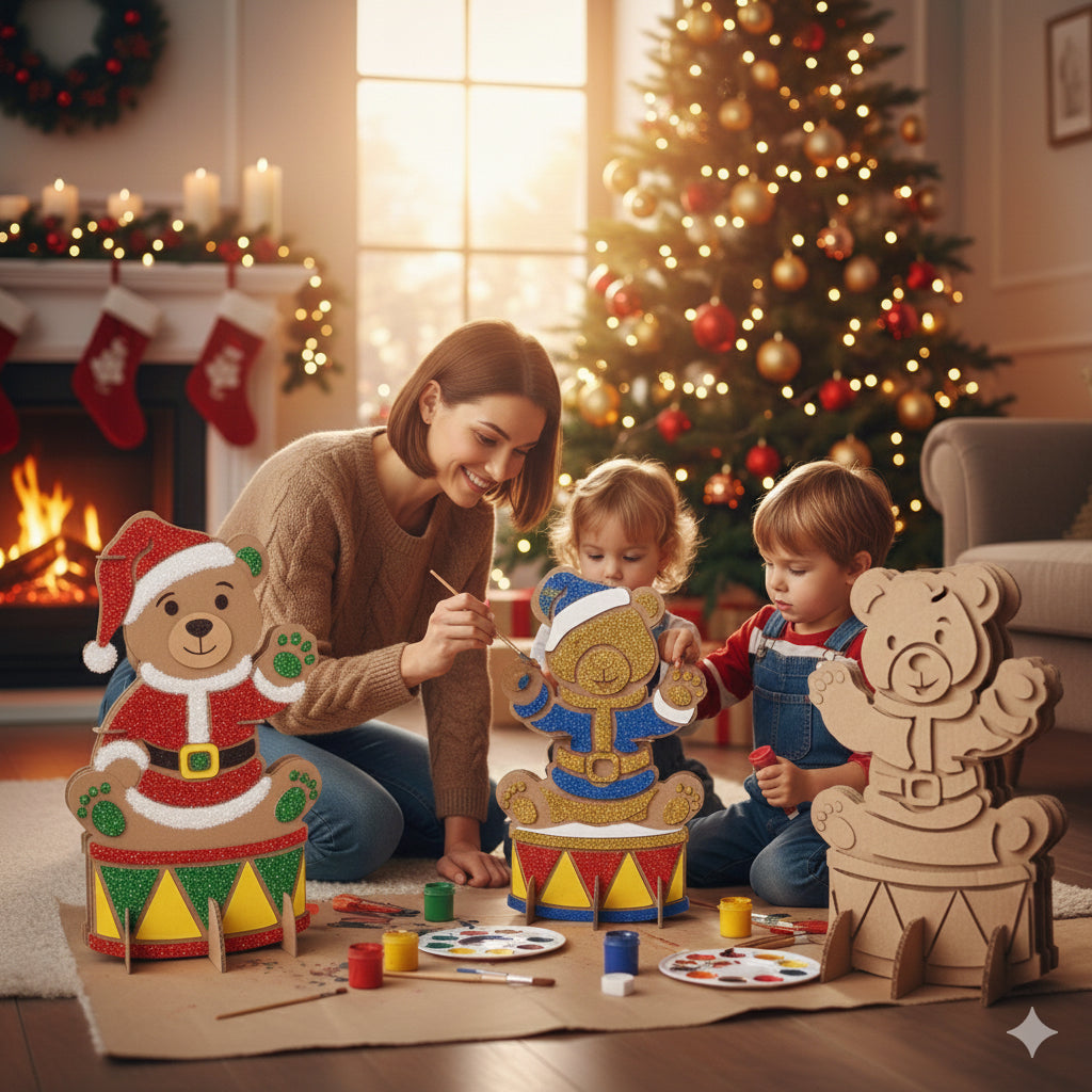 Oso con tambor 50 cm