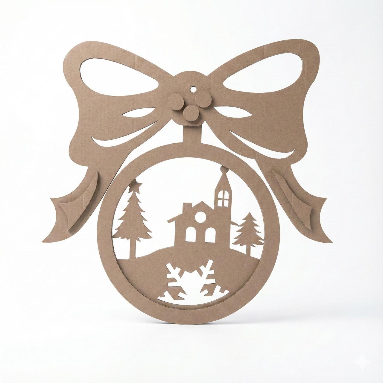 Set esferas con moño