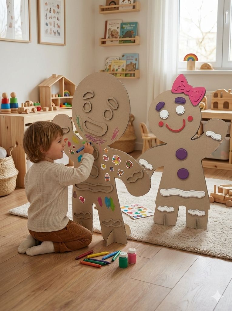 Pareja galletas de jengibre